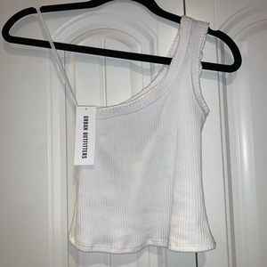 urban outfitters one shoulder tank top